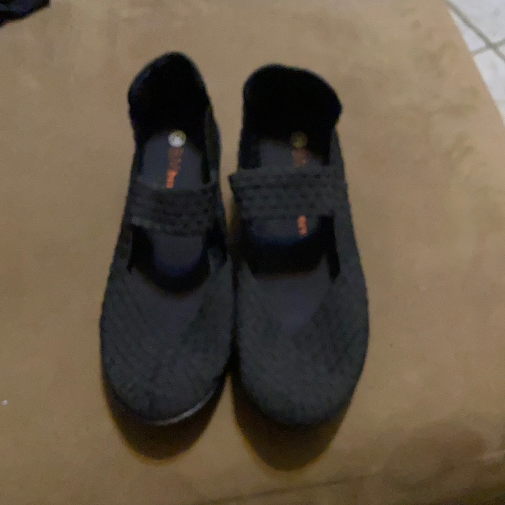 Bernie Mev 2inch Mary Jane black comfort shoes